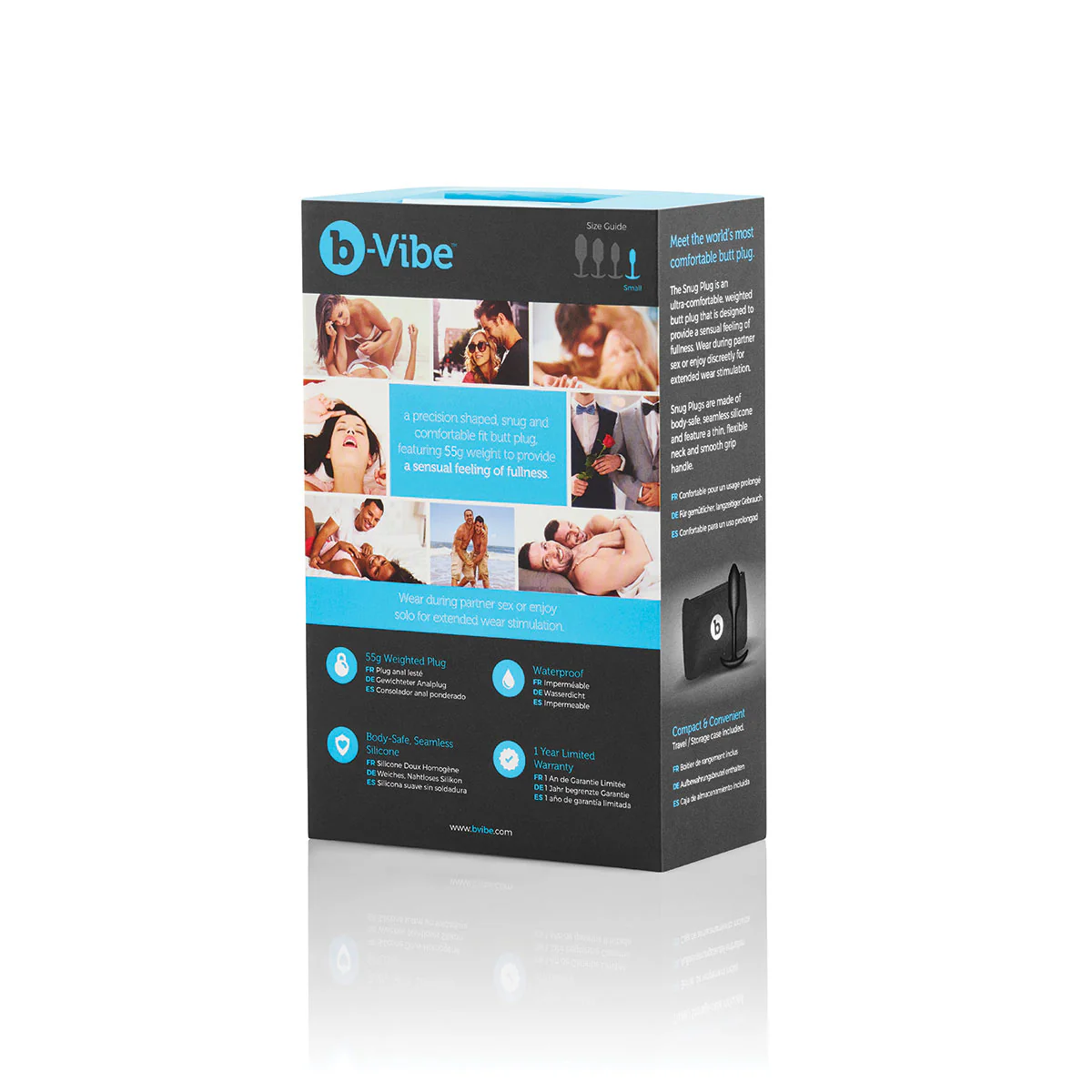 B-Vibe Snug Plug - Small - Assorted Colors - Image 10