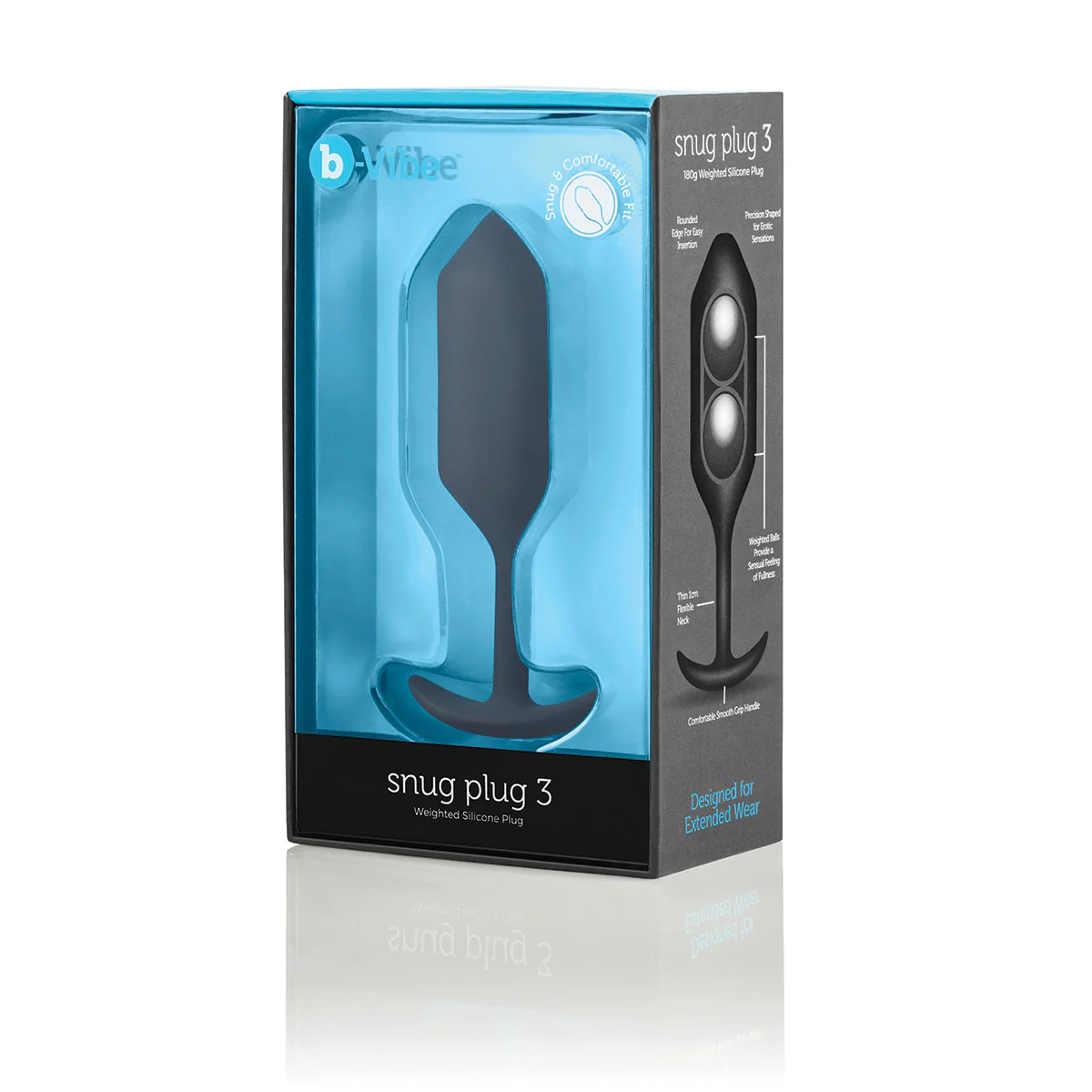 B-Vibe Snug Plug 3 Large - Assorted Colors - Image 5