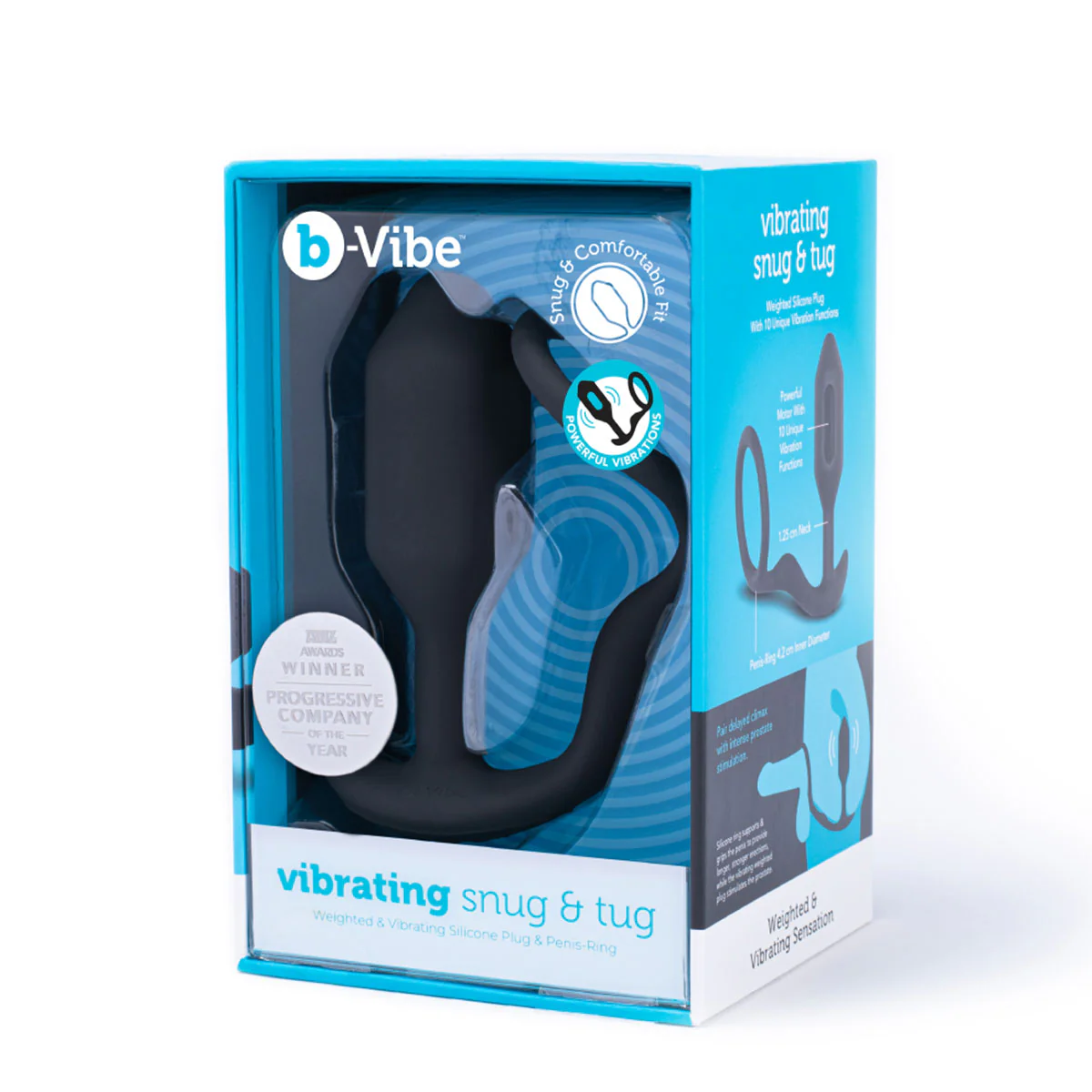B-Vibe Vibrating Snug & Tug - Assorted Sizes - Image 3
