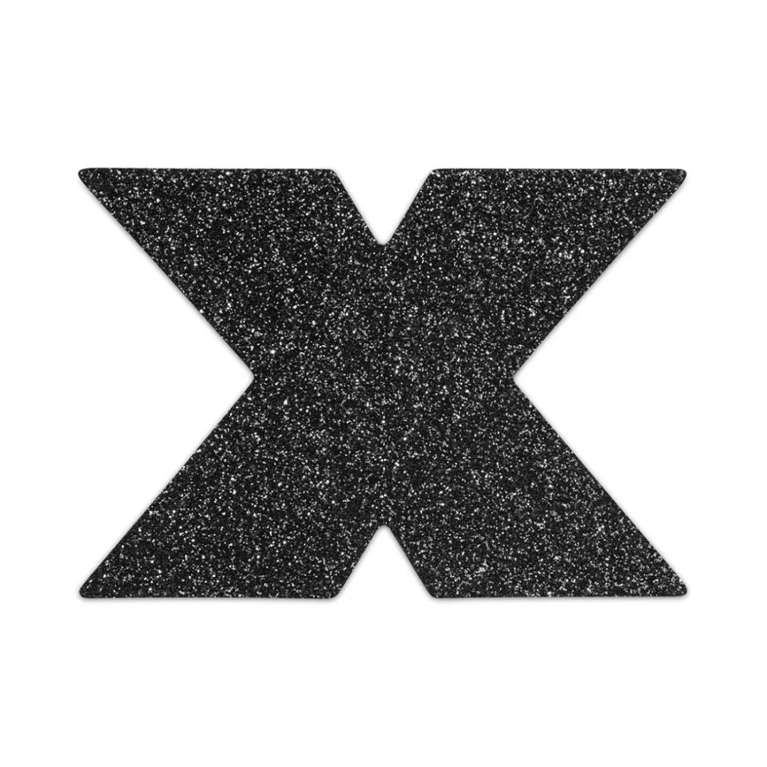 Bijoux Cross Glitter Pasties - Image 3