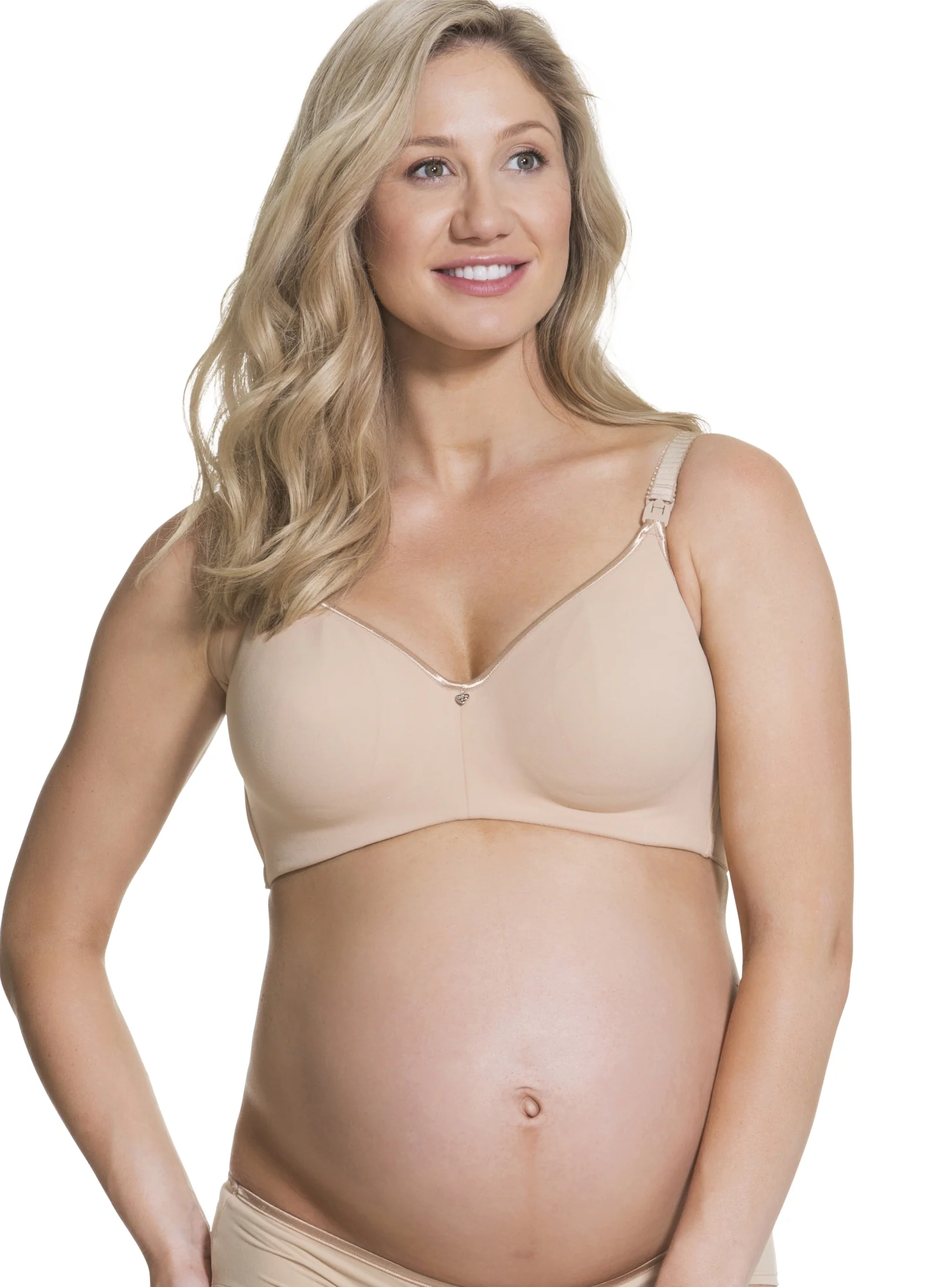 Cake Lingerie Croissant Seamless Spacer Foam Nursing Bra - Image 3