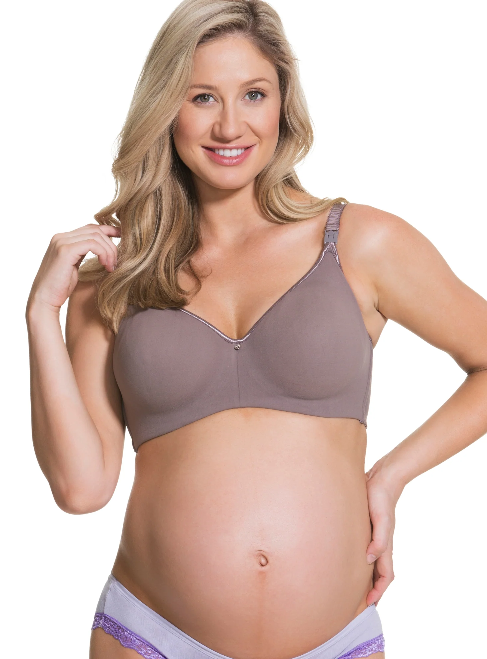 Cake Lingerie Croissant Seamless Spacer Foam Nursing Bra - Image 5