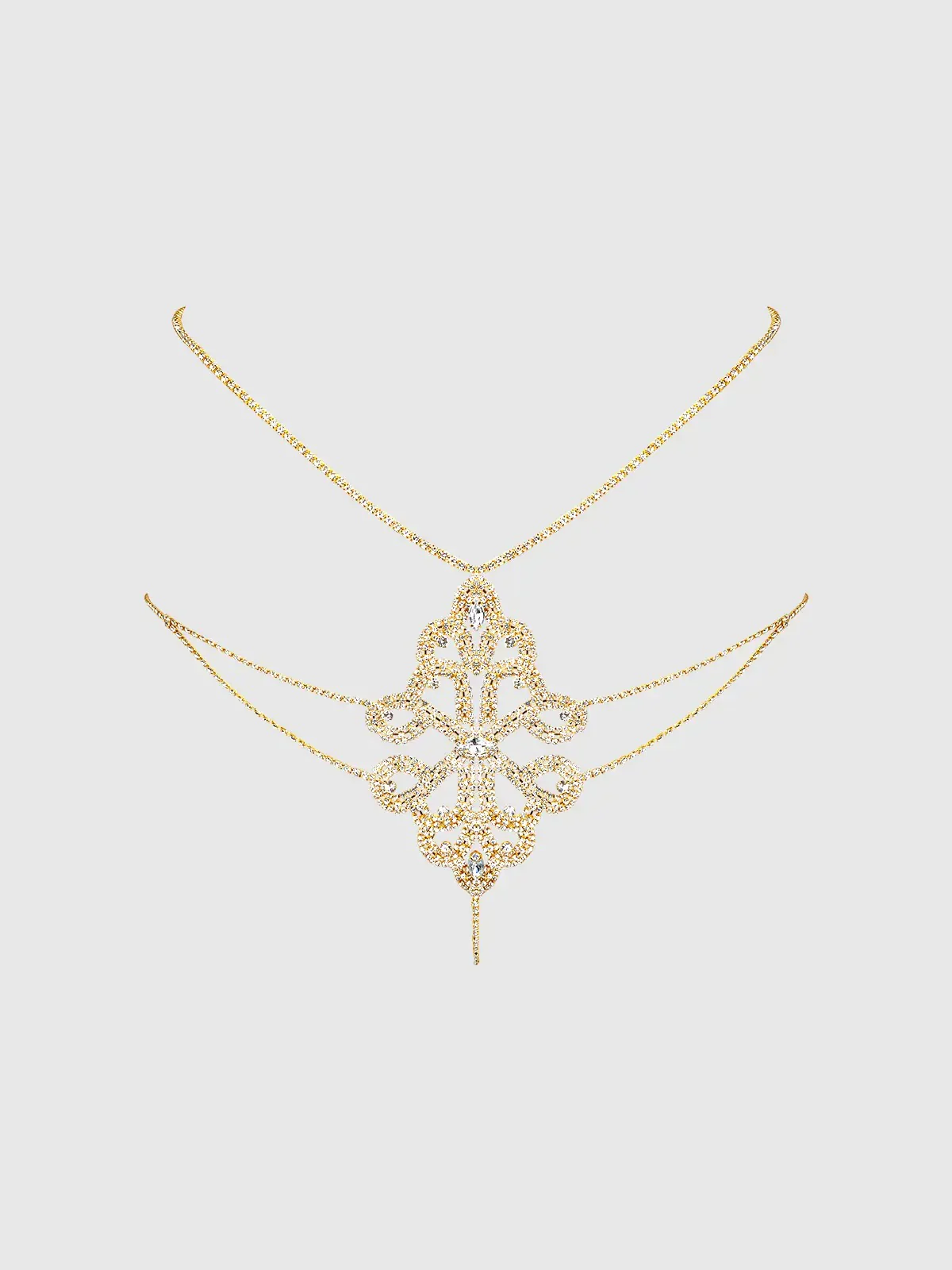 Rhinestone Swirl Knot Panty - Image 4