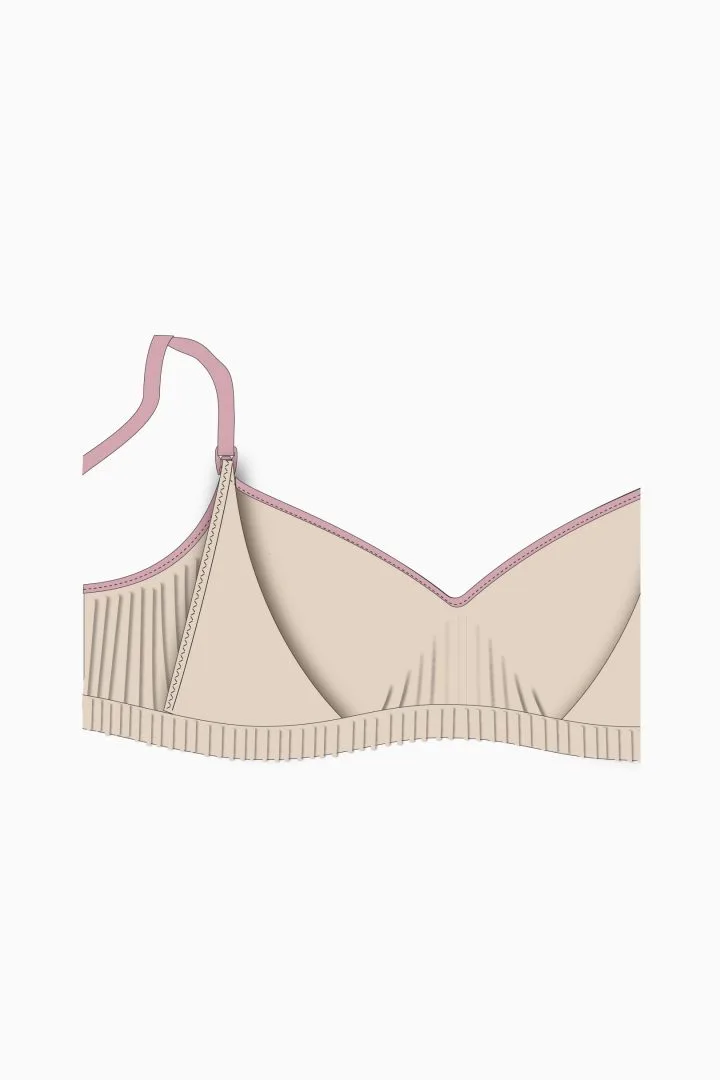 Seamless Sleep & Yoga Nursing Bra - Image 5