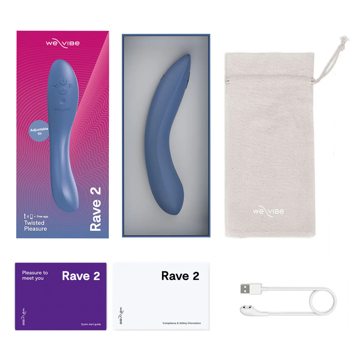 We-Vibe Rave 2 - Blue - Image 15